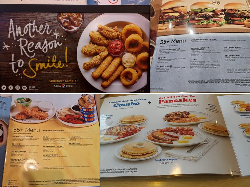 IHOP Menu