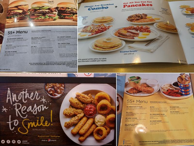 IHOP Menu