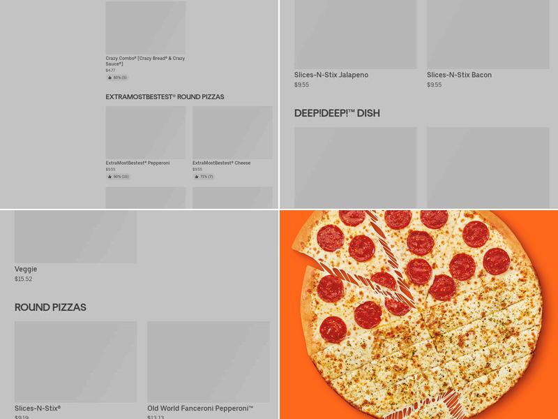 Little Caesars Pizza Menu