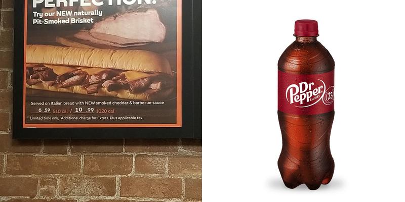 Subway Menu