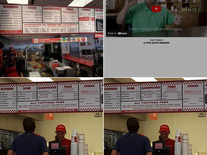 Five Guys Menu