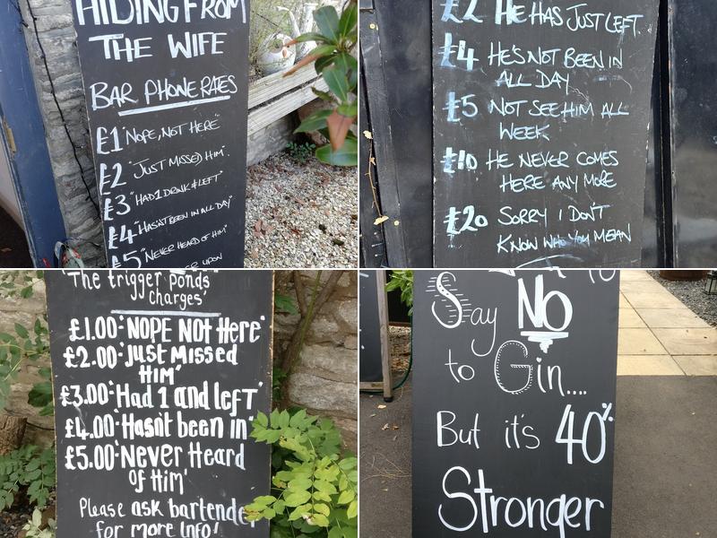 The Trigger Pond Menu