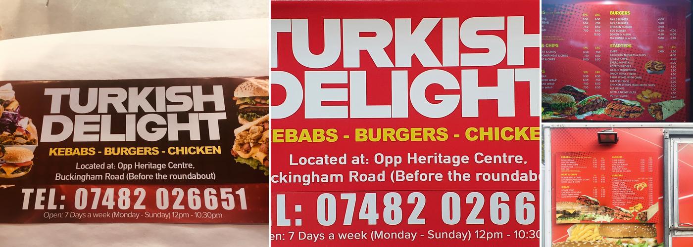 Turkish delight Menu