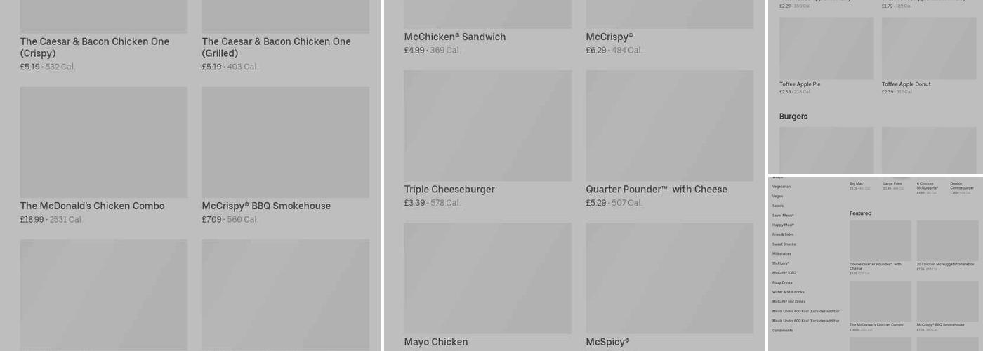McDonald's Menu