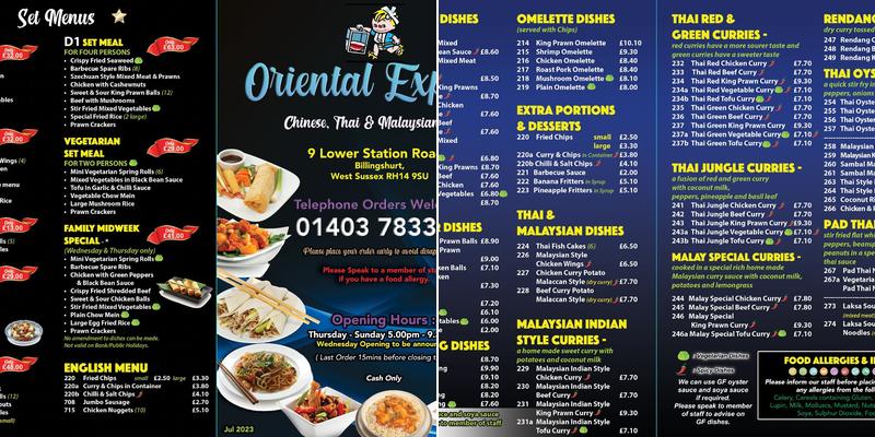 Oriental Express Chinese Takeaway