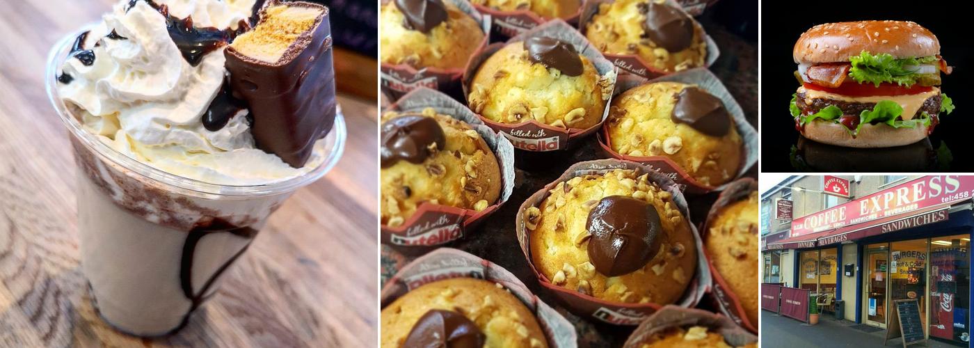 Coffee express and grill