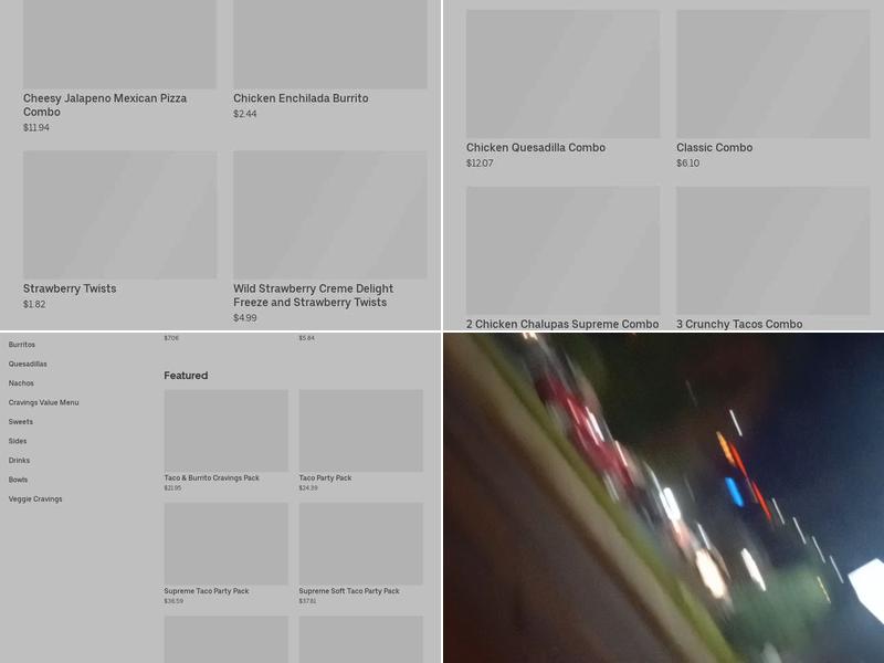 Taco Bell Menu