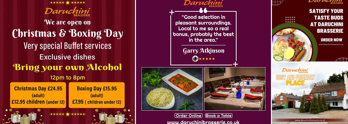 Daruchini Brasserie Menu