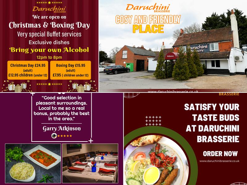 Daruchini Brasserie Menu