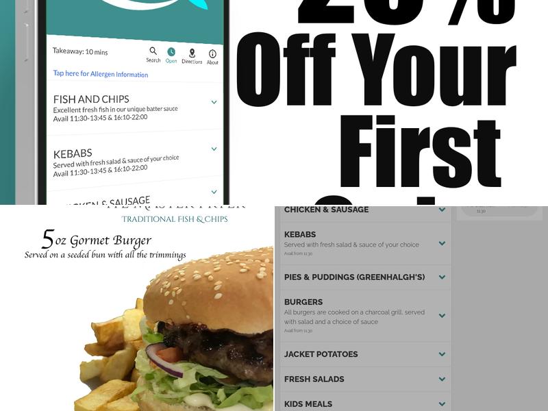 The Master Fryer Menu