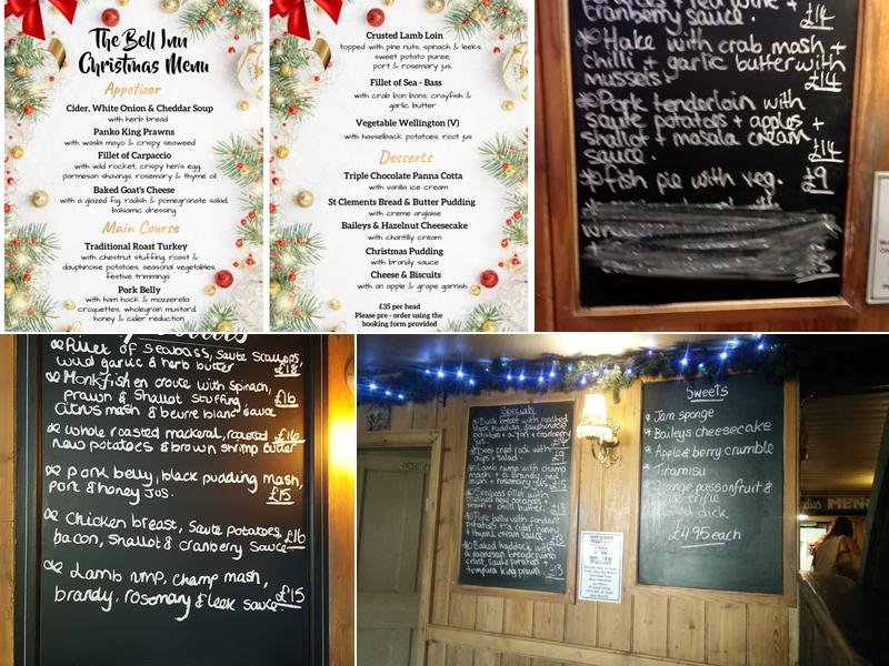 The Bell Inn Menu