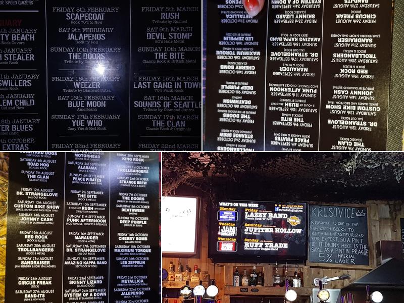 The Swinging Arm Menu