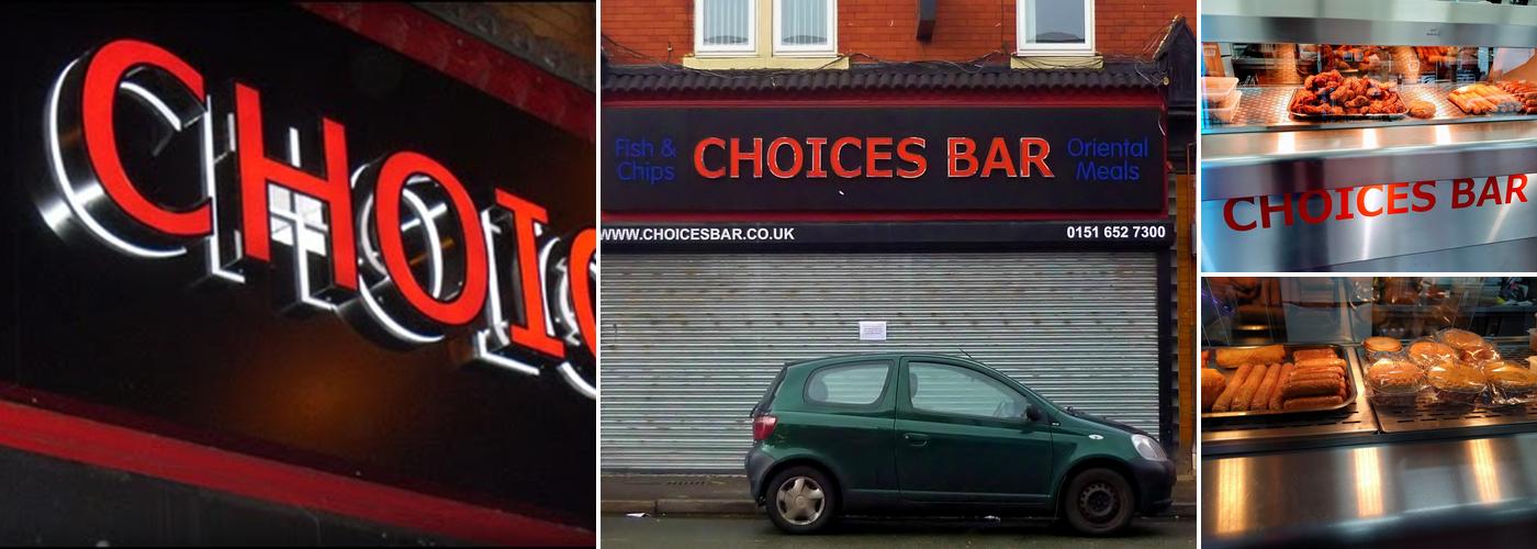 Choices Bar Chinese Takeaway