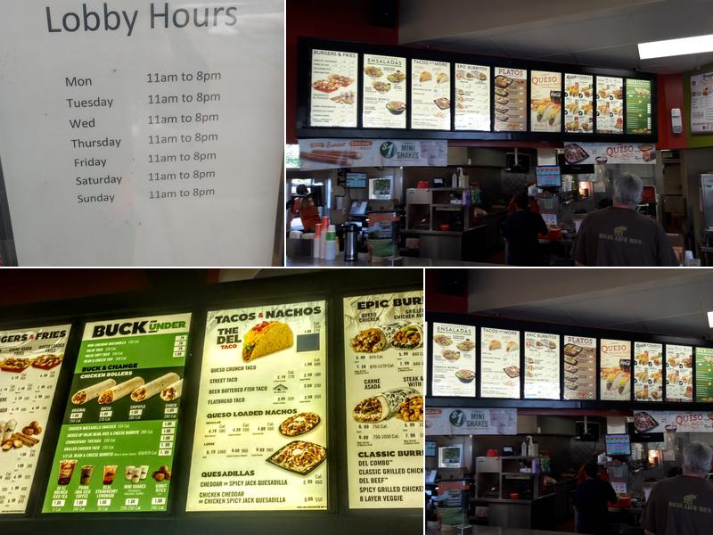 Del Taco Menu