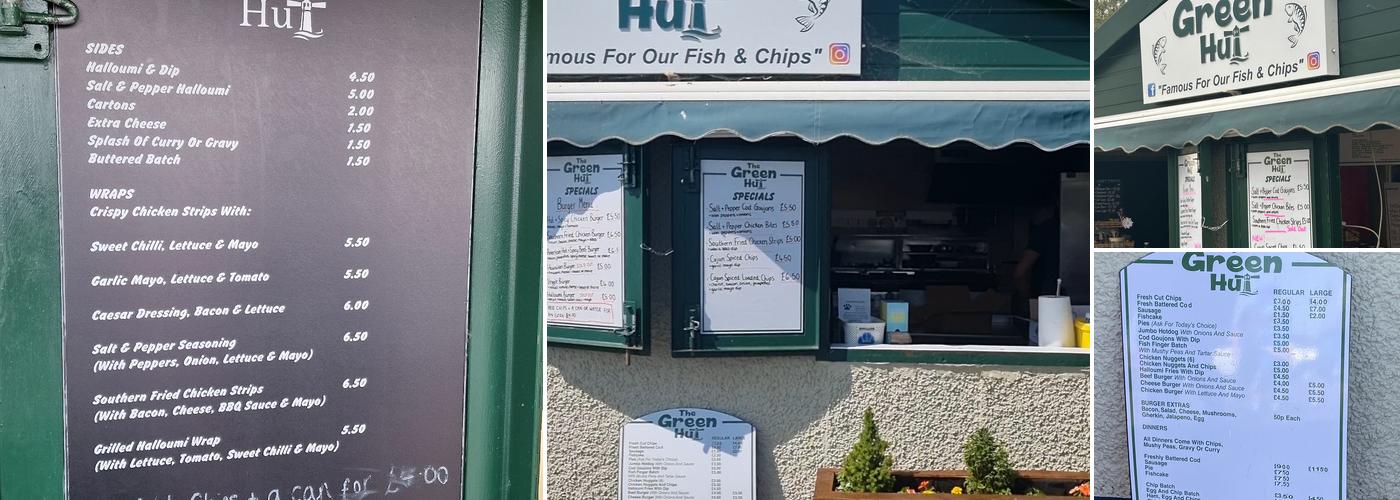 The Green Hut Menu
