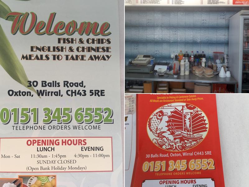 Lucky star Fish and Chips Menu