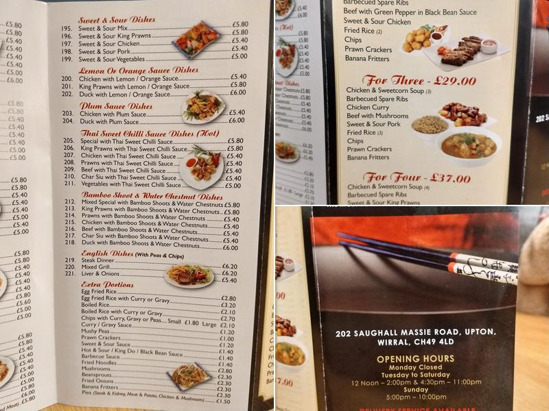 Saughall Massie Fish & Chips Menu
