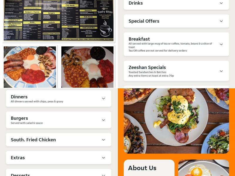 Tasty Bites - Breakfast Menu