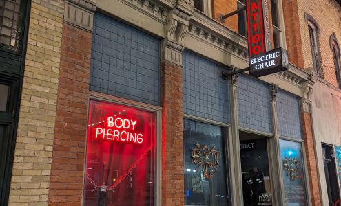 Electric Chair Tattoo 606 E Midland St, Bay City Michigan 48706