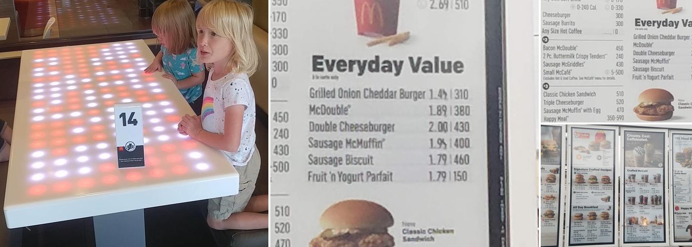 McDonald's Menu