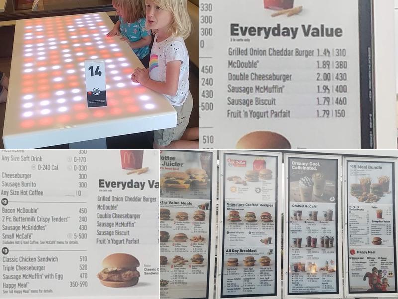 McDonald's Menu