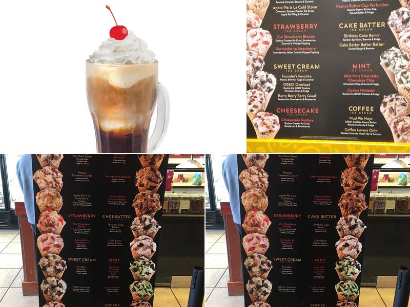 Cold Stone Creamery Menu