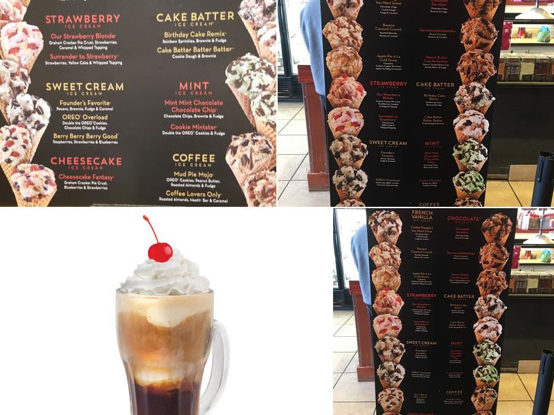 Cold Stone Creamery Menu