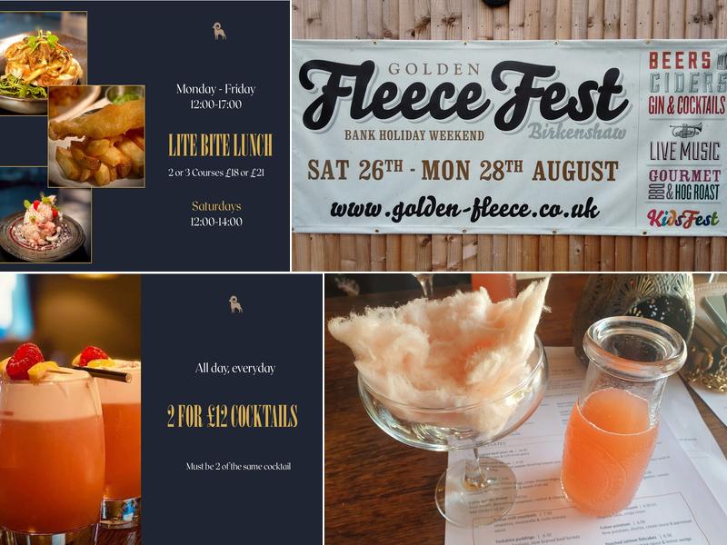 The Golden Fleece Menu