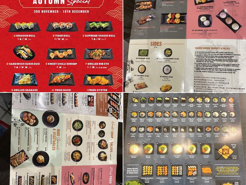 Kyoto Sushi & Grill Menu