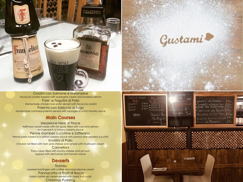 Ristorante Caffe' Gustami Menu