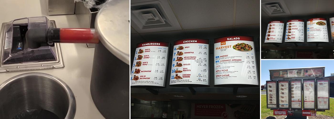 Wendy's Menu