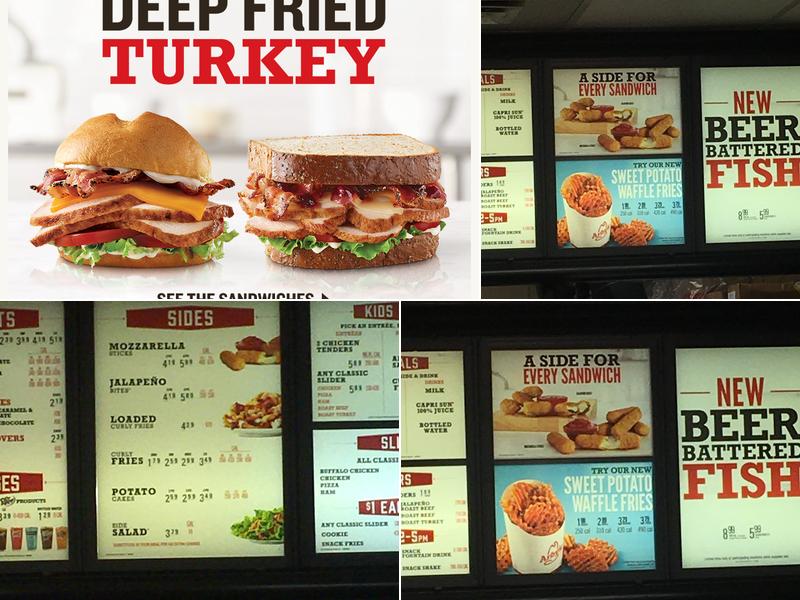 Arby's Menu