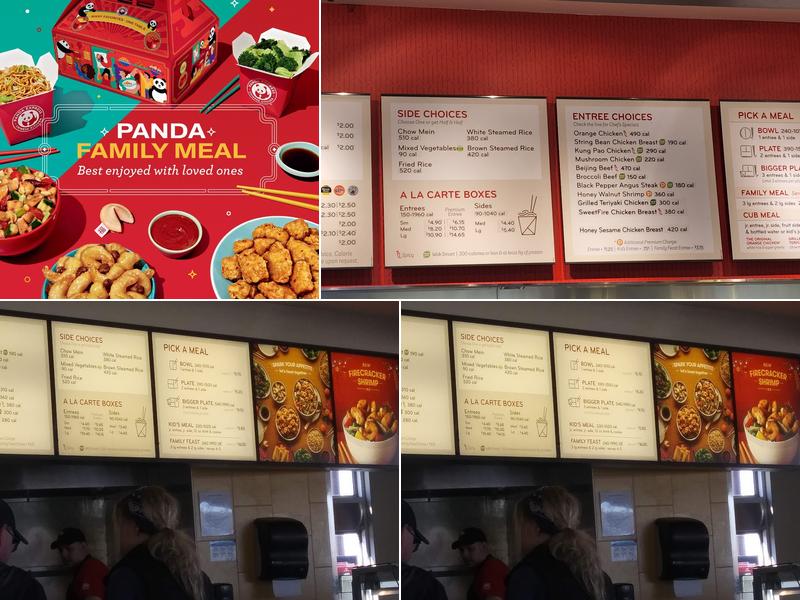Panda Express Menu