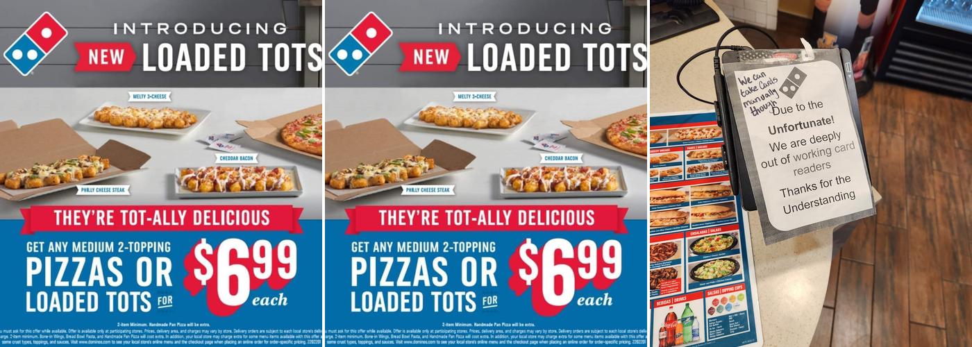 Domino's Pizza Menu