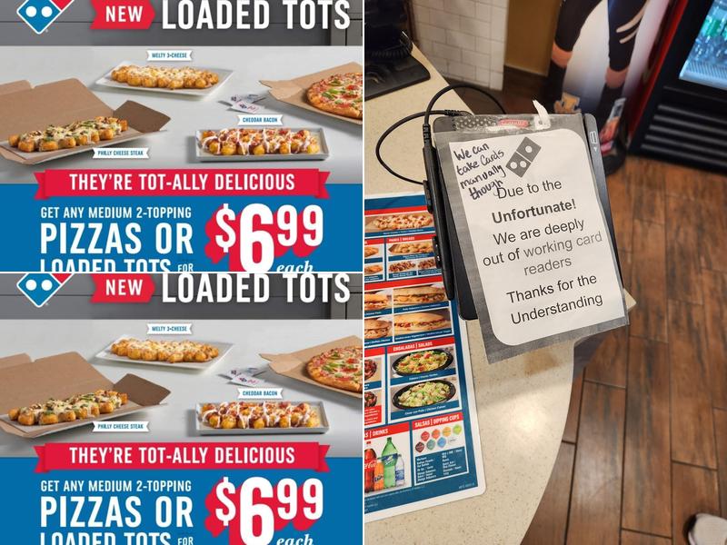 Domino's Pizza Menu