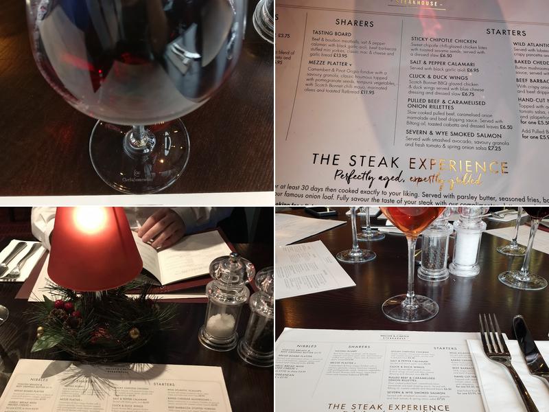 Miller & Carter Resorts World Menu