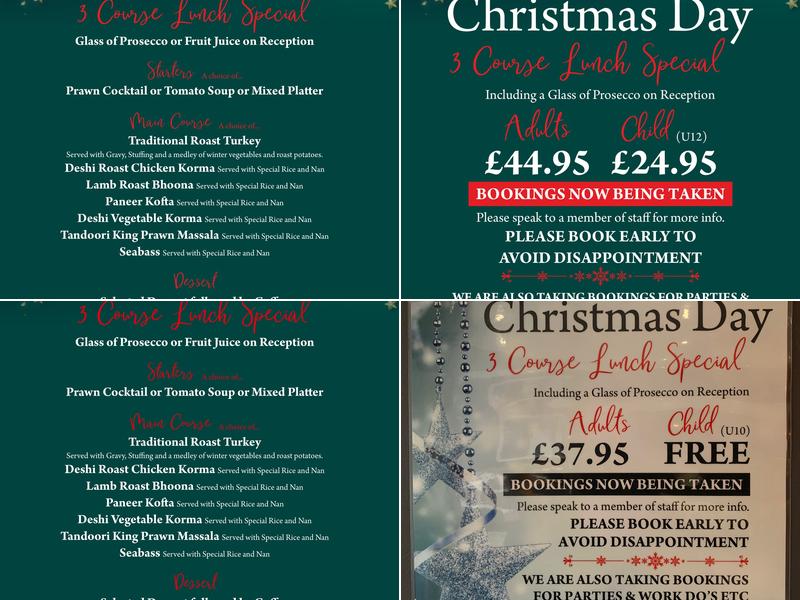 Cardamom Harborne Menu