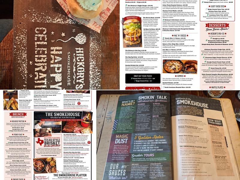 Hickory's - Castle Bromwich Menu