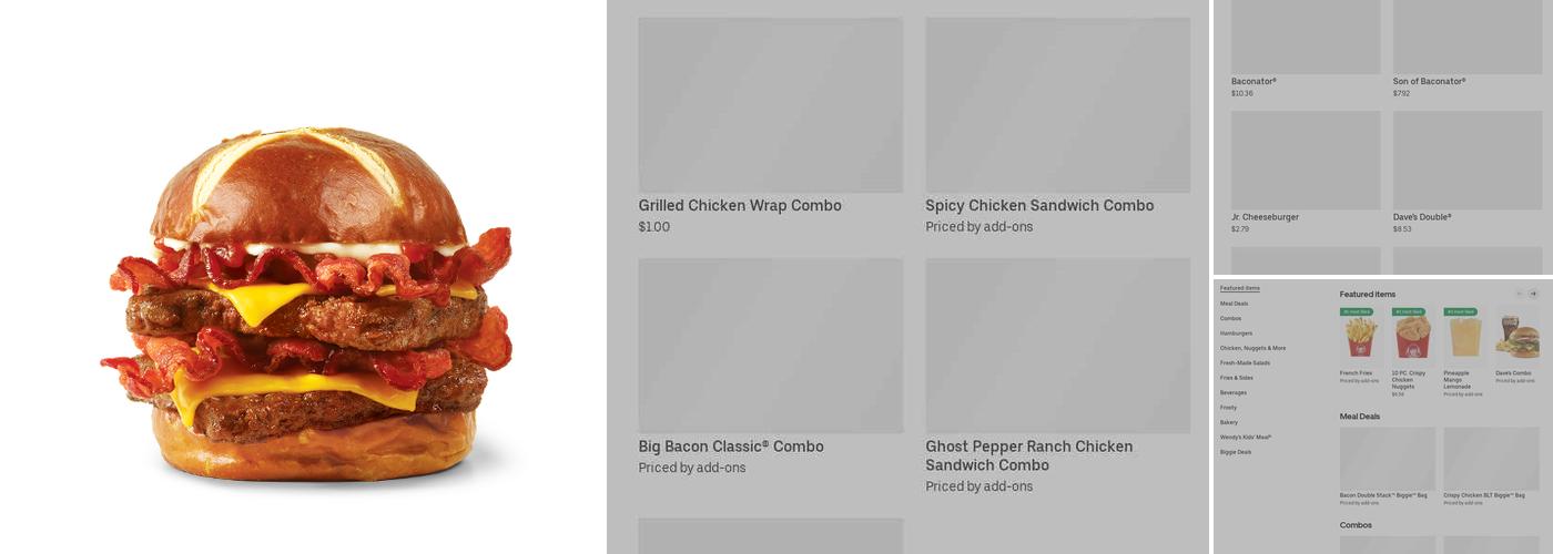 Wendy's Menu