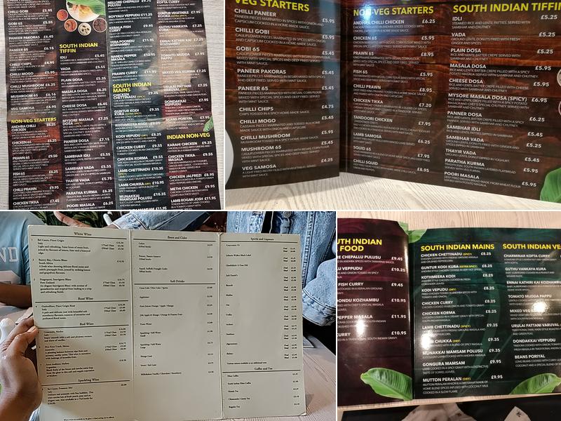 Vaibhavam South Indian restaurant(Licensed Restaurant) Menu