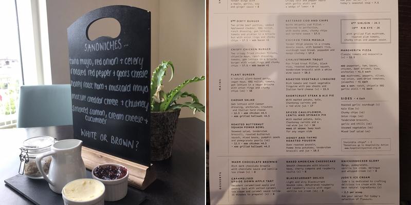 Windows on the Tyne Restaurant - Gateshead Menu