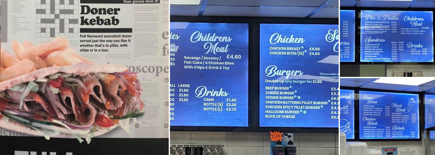 The Plaice Fish Bar Menu