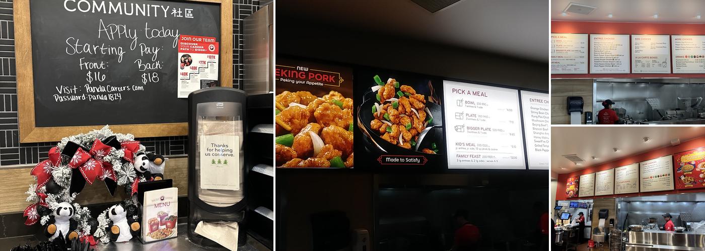 Panda Express Menu