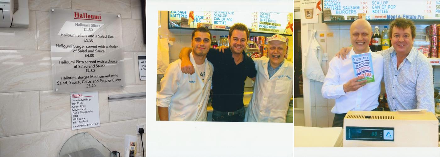 George & Helens Menu