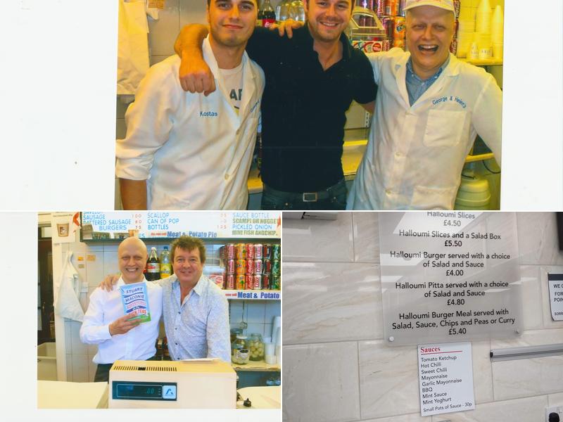 George & Helens Menu