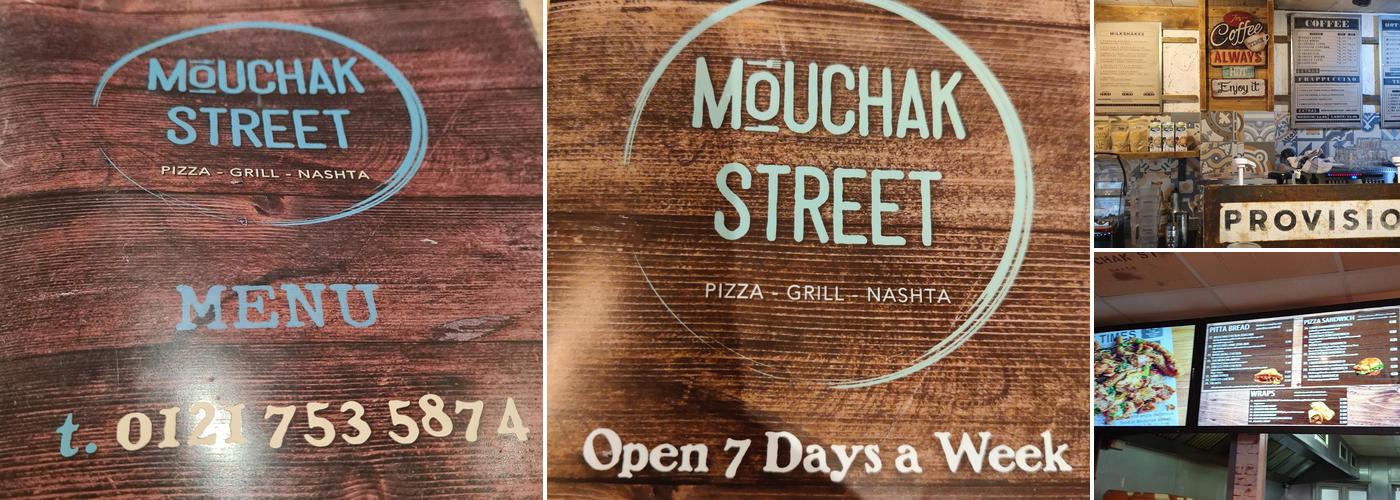 Mouchak Street Ltd Menu