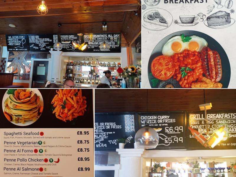 Dream cafe and restaurant. Menu