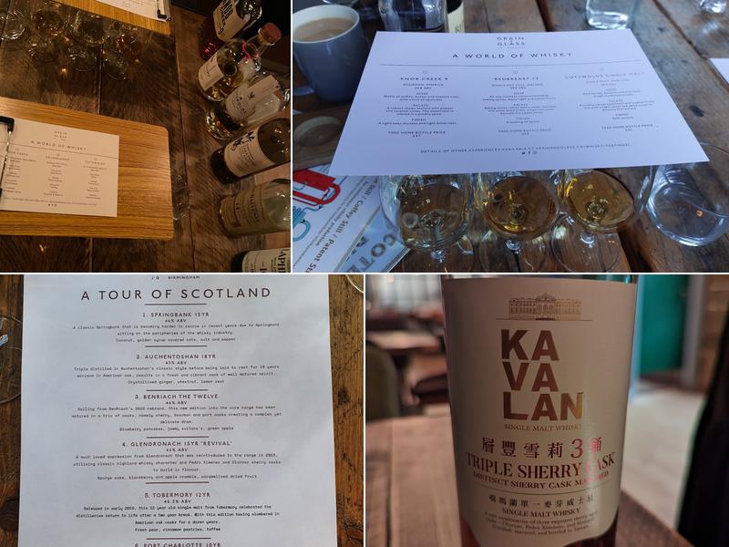 Grain & Glass, JQ Menu