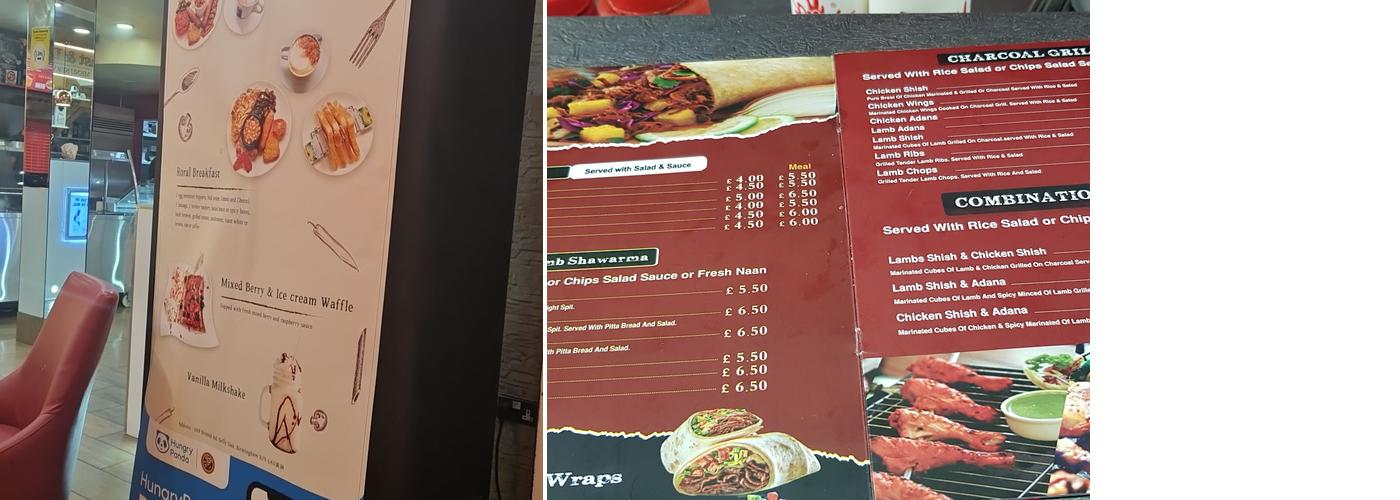 Turkish Kitchen Menu