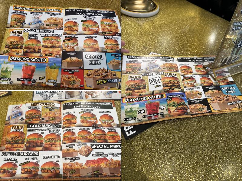 ME YOU RESTAURANT Menu